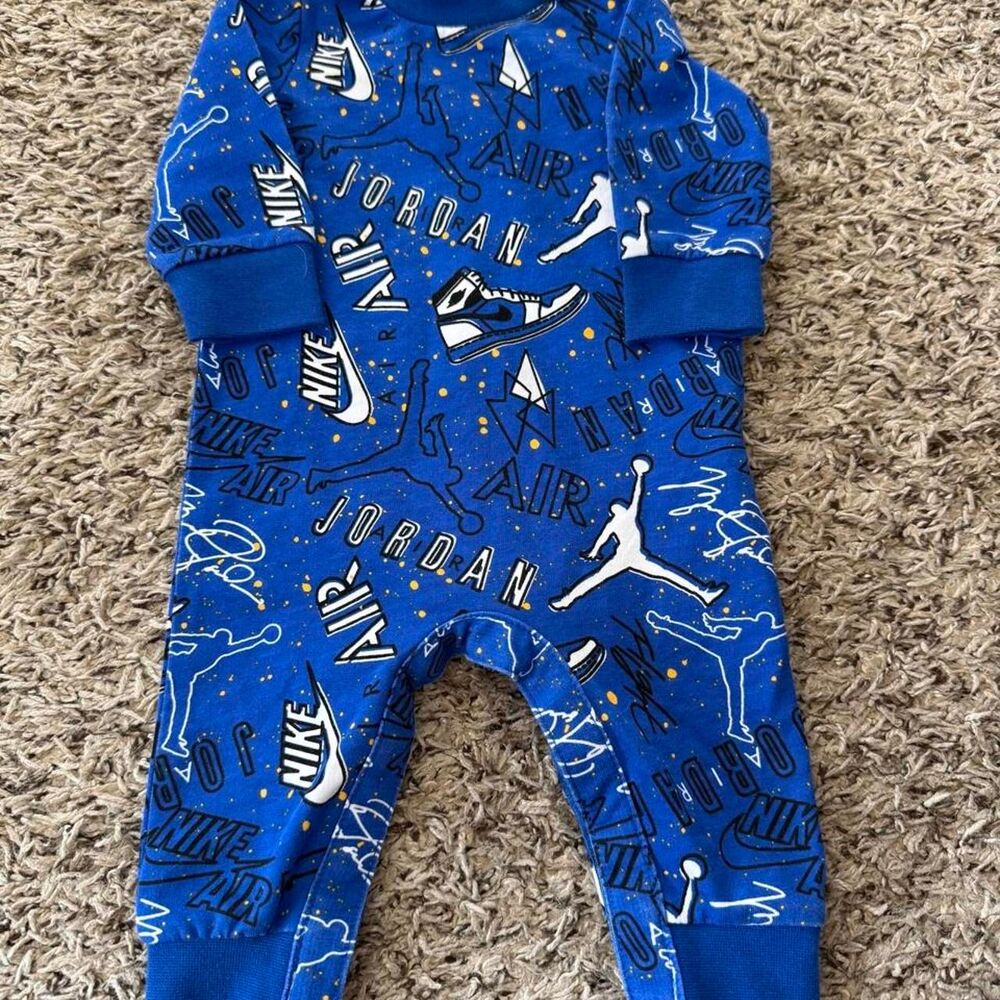 Jordan Blue onesie